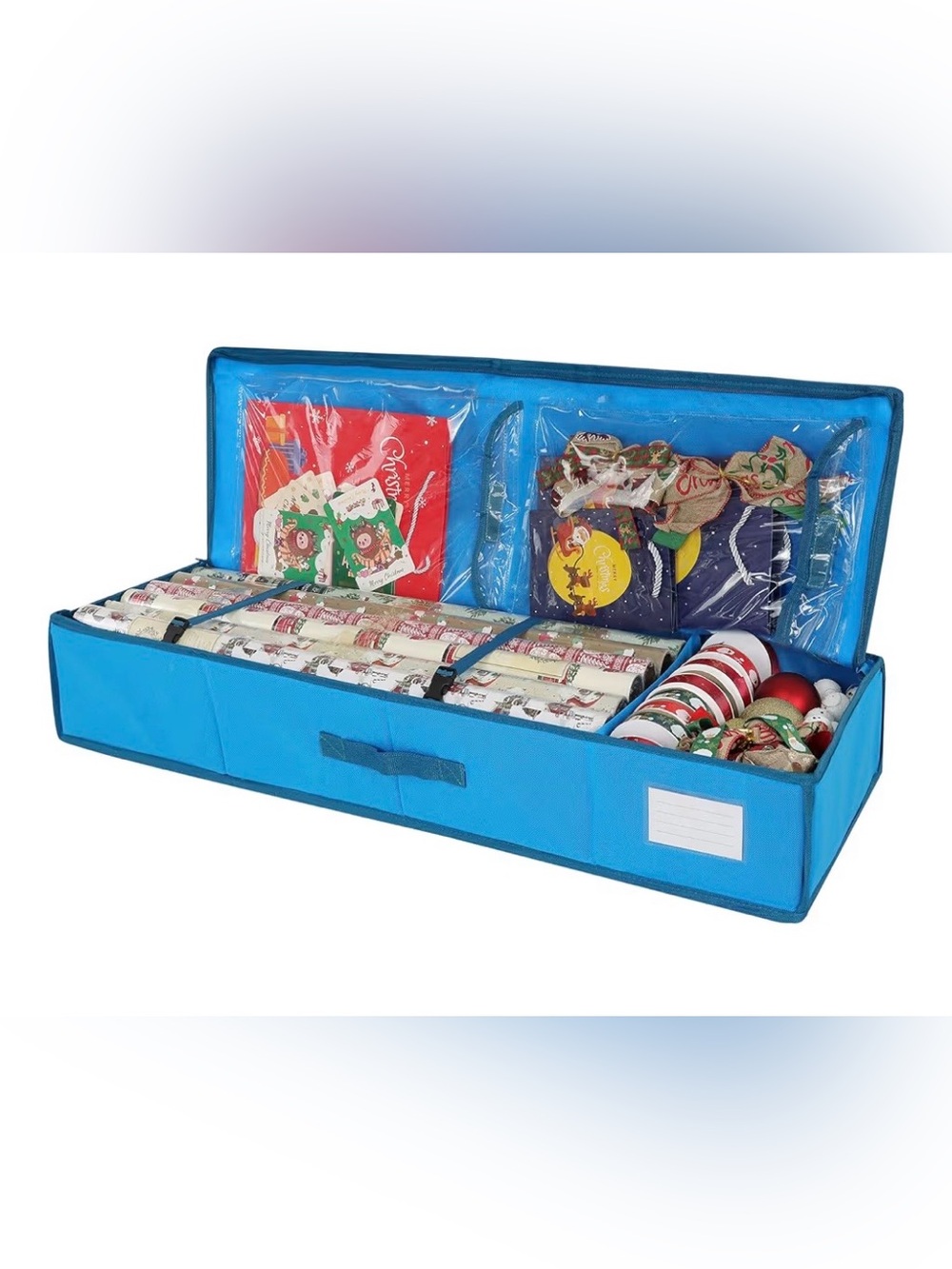 Gift Wrap Storage Box- Holds up to 24 Rolls